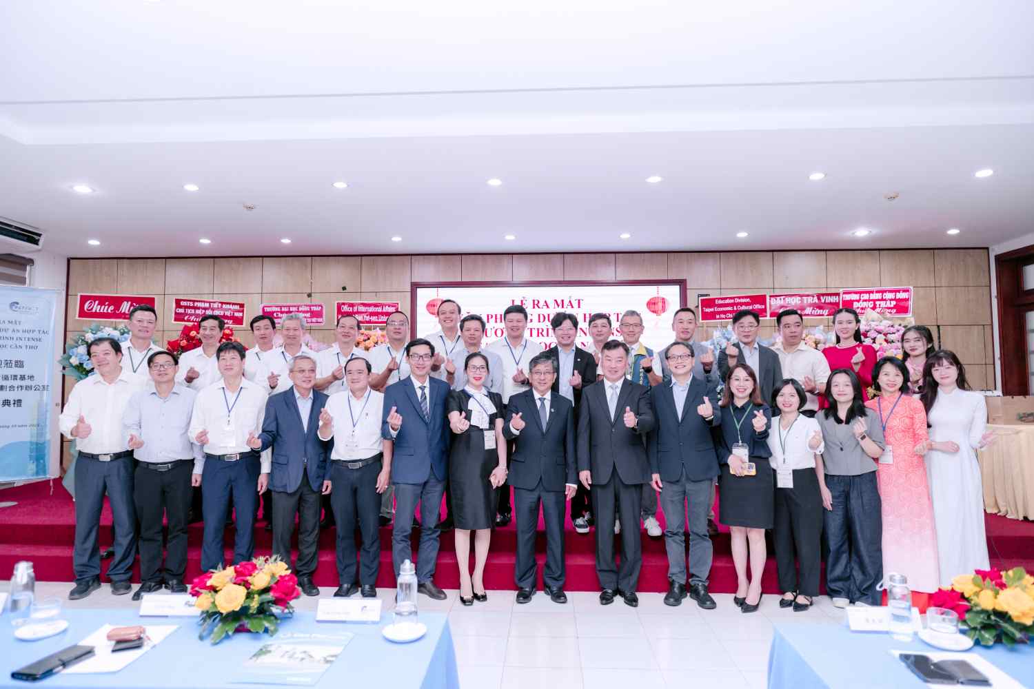  崑山科大赴越「臺越國際人才循環基地」揭牌 啟動臺越人才培育平台