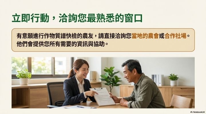 農民免驚 質譜快檢助攻提升產品競爭力