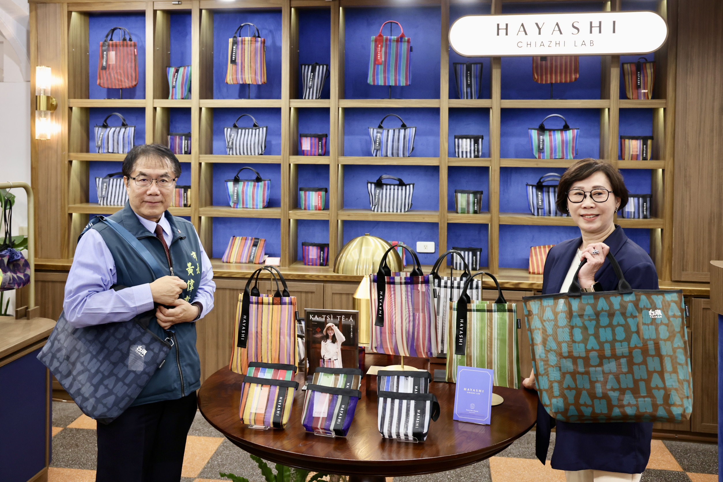 林百貨12週年推全新茄芷設計品牌  黃偉哲：再創古都時尚新意