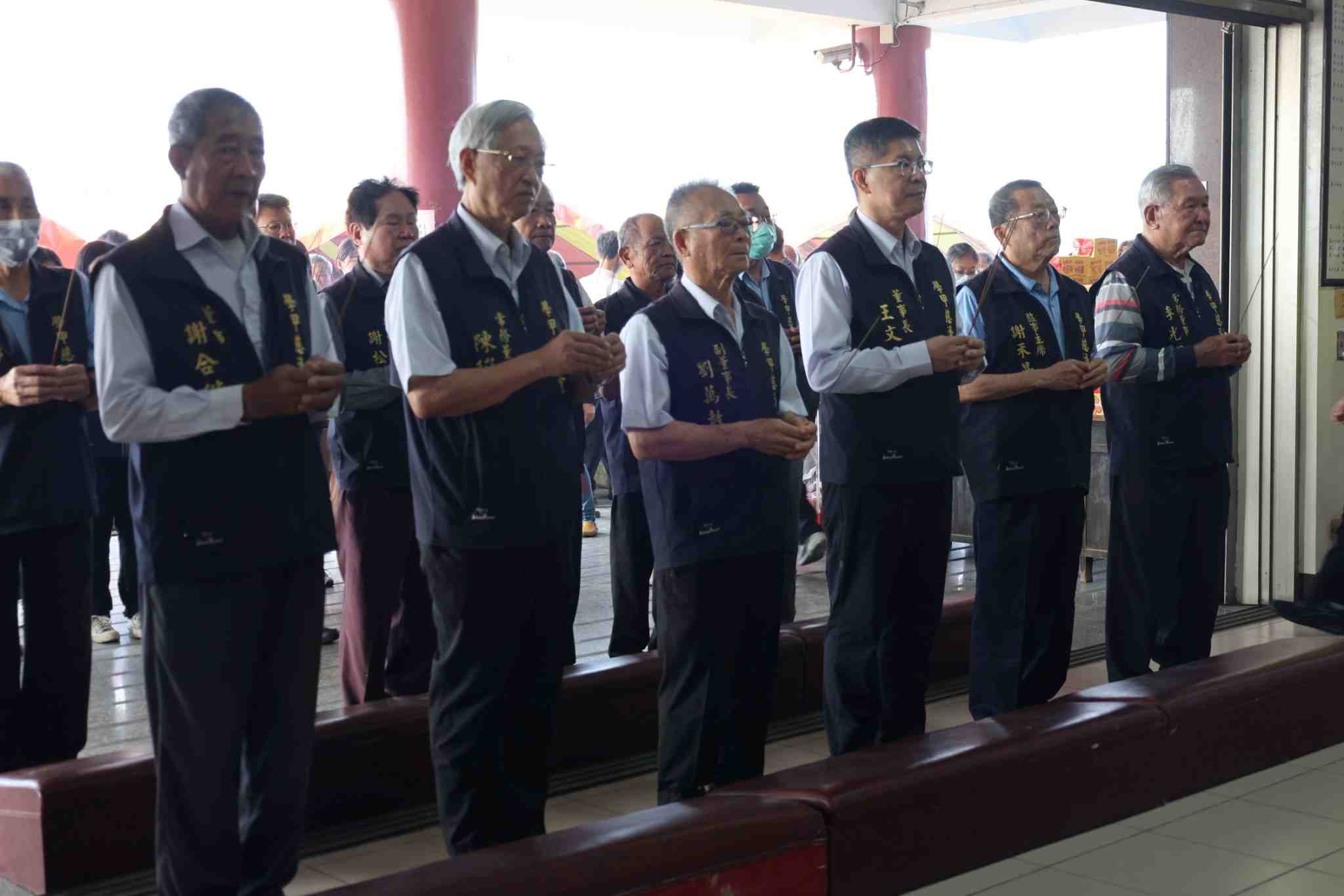 學甲慈濟宮附屬的竹篙山靈骨寶塔清明連假回鄉祭祖民眾突破6萬人次