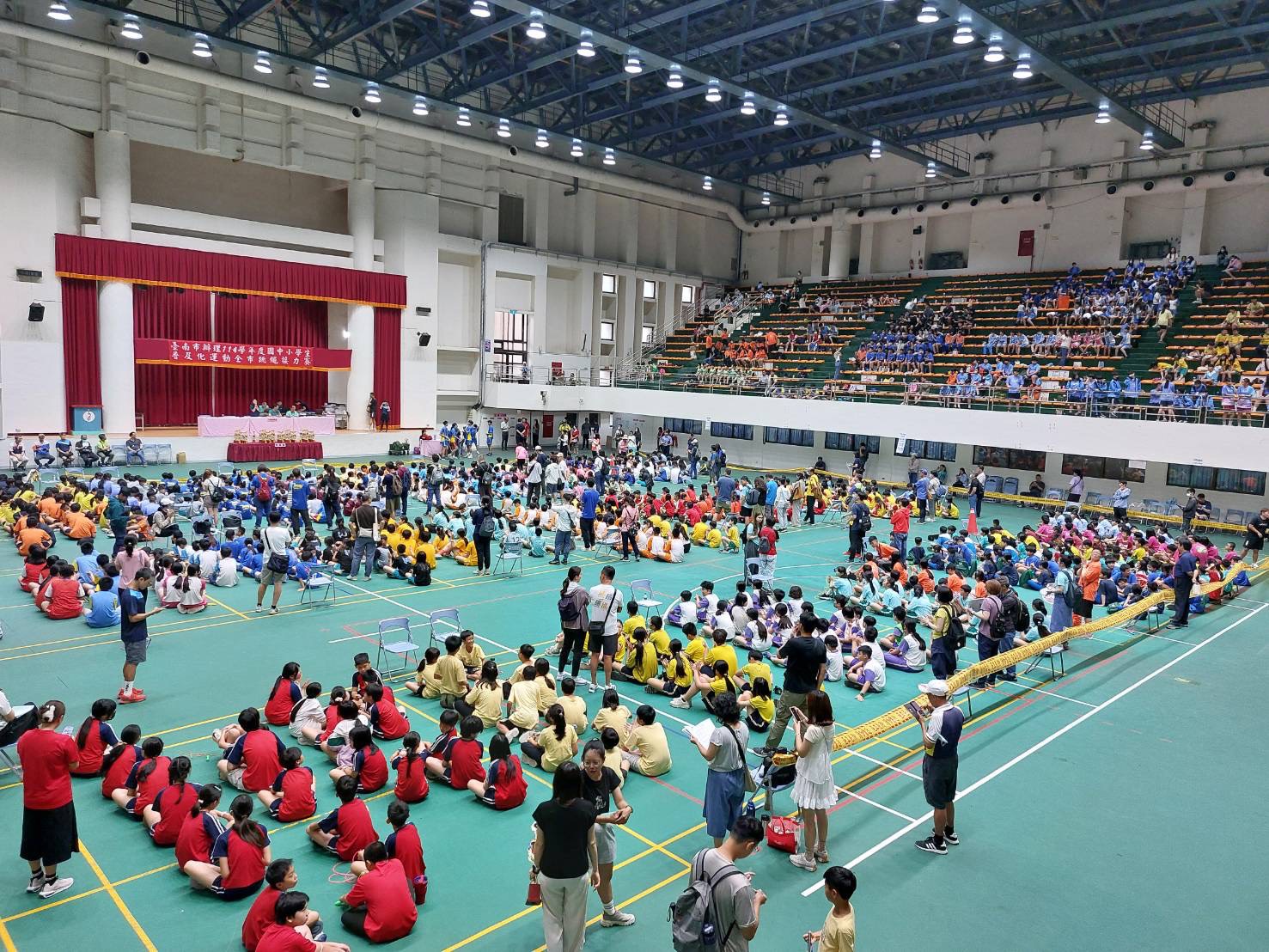 臺南市114學年度普及化跳繩接力決賽熱力登場  138隊同場競技展現團隊力