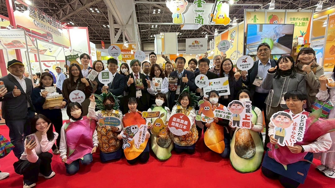 「臺南味」全球發光 百項商品亮相東京食品展