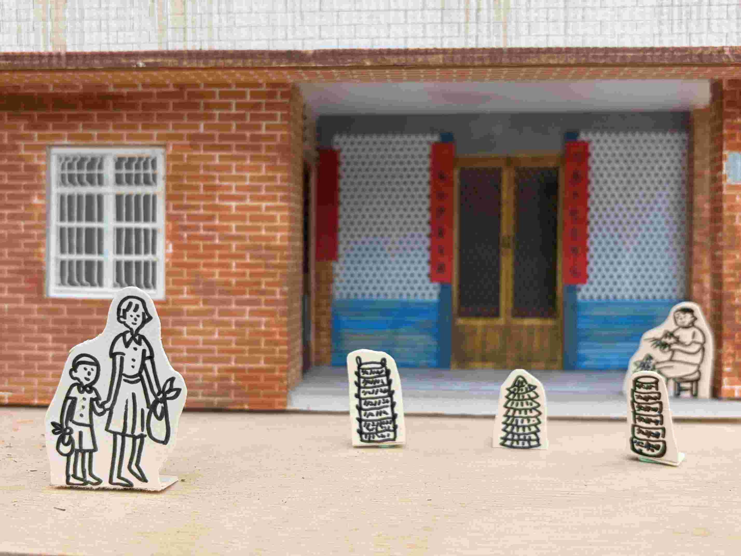 崑山科大空設系以教學行動深耕龍崎 「微觀展覽」重現老街生活紋理