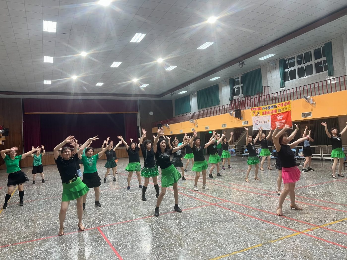 健康、活力、好心情　臺南市女性巡迴運動指導團邀大家一起動起來