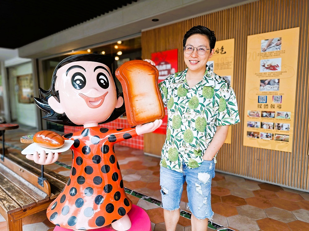 「鹹甜引路臺南味」翻新包子與膨餅,用吃來記錄生活與地方,「克林台包」從傳統食物帶大家理解臺南